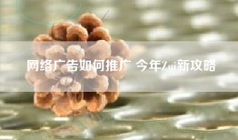 网络广告如何推广 今年Zui新攻略