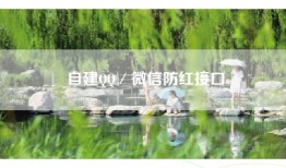 自建QQ／微信防红接口